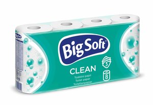 Toilettenpapier 'Clean' 8 Rollen à 150 Blatt