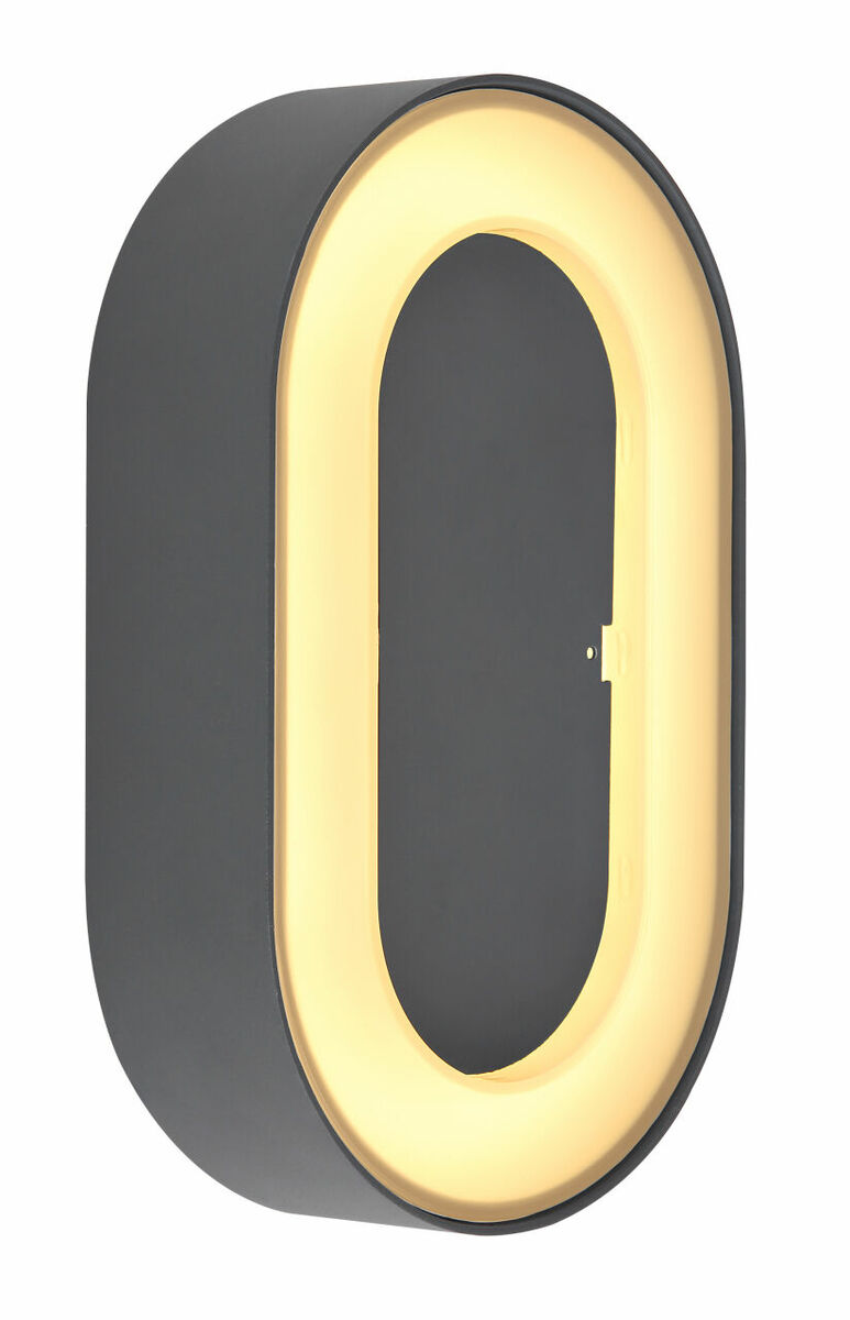 Bild 1 von Globo Lighting - SURA - Außenleuchte Aluminium Druckguss anthrazit, LED