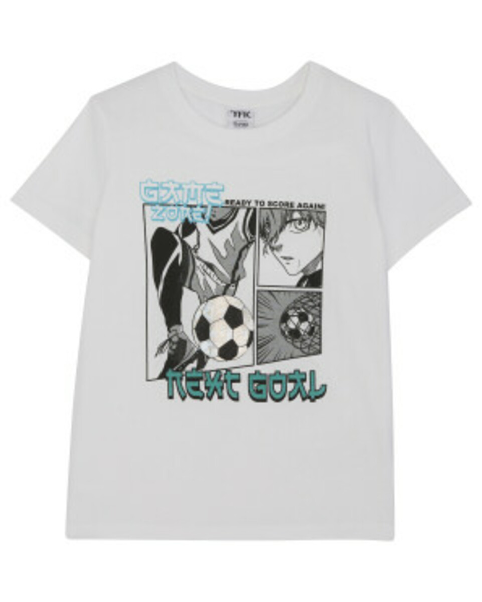 Bild 1 von T-Shirt aus Baumwolle, Y.F.K., Rundhalsausschnitt, weiß