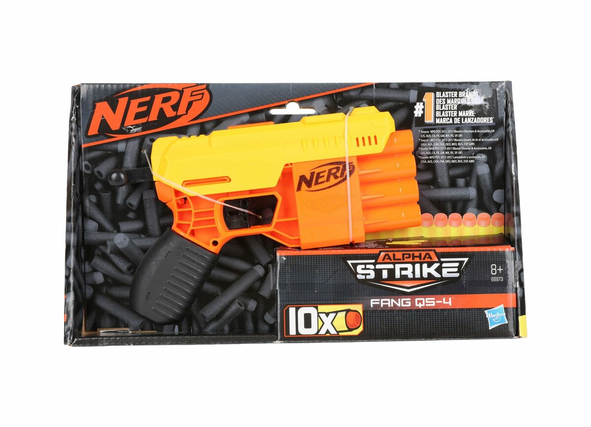 Bild 1 von Nerf Alpha Strike Fang QS-4 Gelb