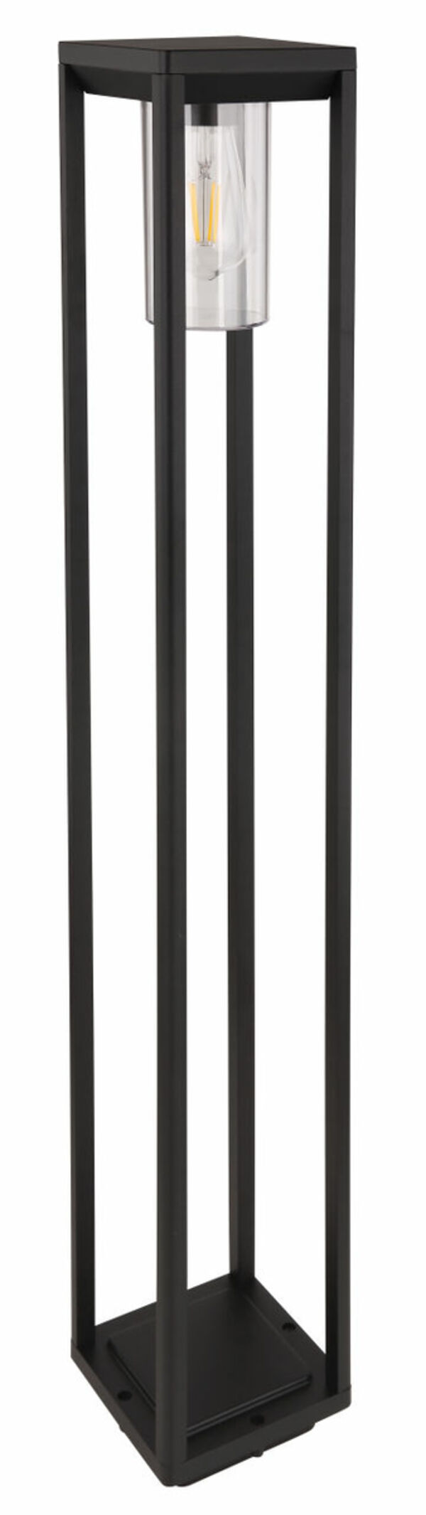 Bild 3 von Globo Lighting - CANDELA - Außenleuchte Aluminium Druckguss schwarz matt, 1x E27 LED