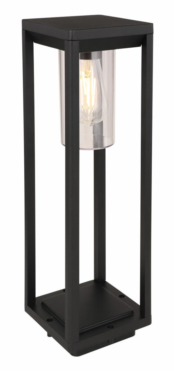 Bild 1 von Globo Lighting - CANDELA - Außenleuchte Aluminium Druckguss schwarz matt, 1x E27 LED