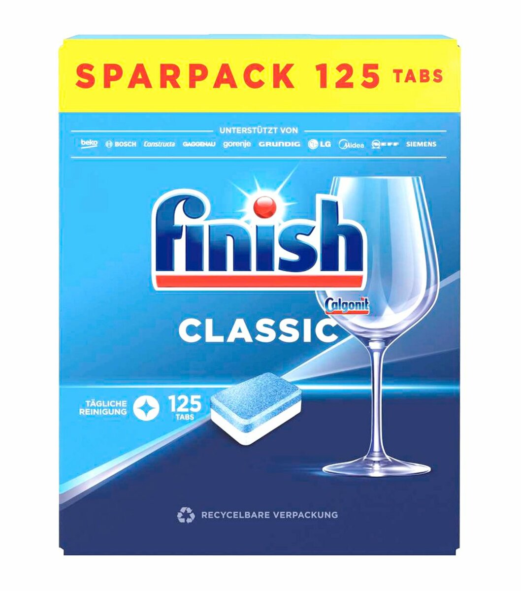 Bild 1 von Spülmaschinentabs 'Classic' 125 Tabs