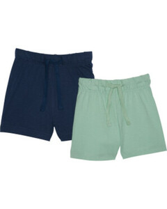 Shorts aus Baumwolle, 2er-Pack, Ergee, dunkelblau