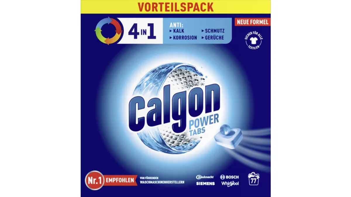 Bild 1 von Calgon 4in1 Waschmaschienen-Tabs