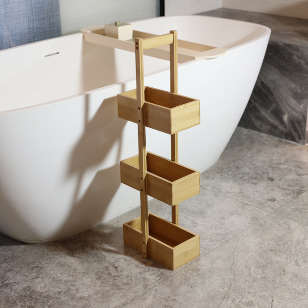 Bild 2 von Trendstabil Bambus-Regal mit 3 Körben