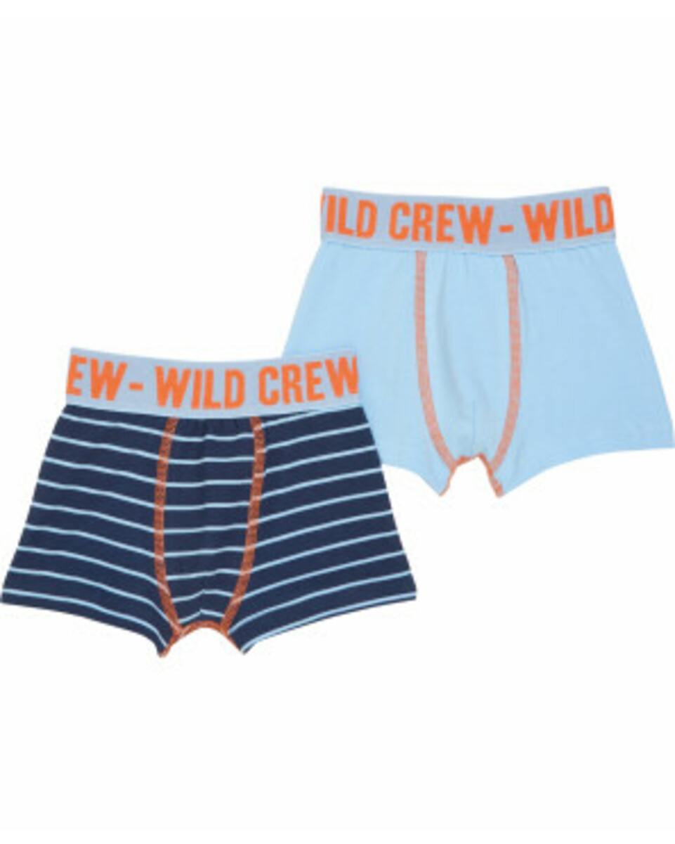 Bild 1 von Retro Boxershorts, 2er-Pack, Kiki & Koko, blau