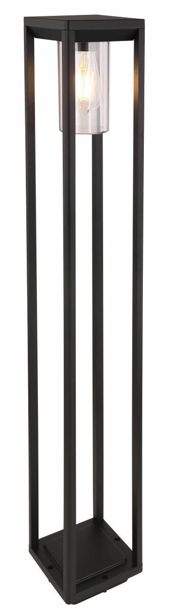 Bild 1 von Globo Lighting - CANDELA - Außenleuchte Aluminium Druckguss schwarz matt, 1x E27 LED