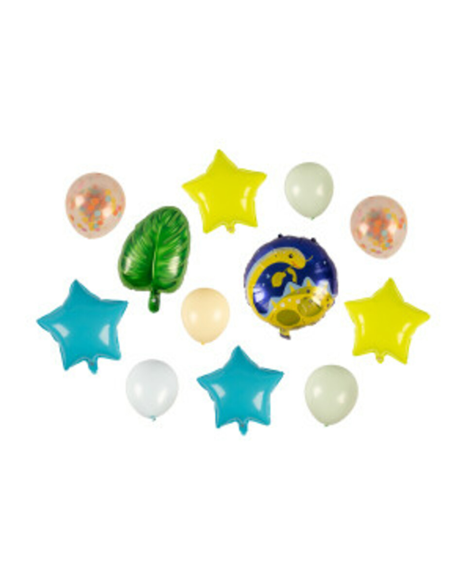 Bild 1 von Unterschiedliche Ballons, 12-tlg. Set, blau