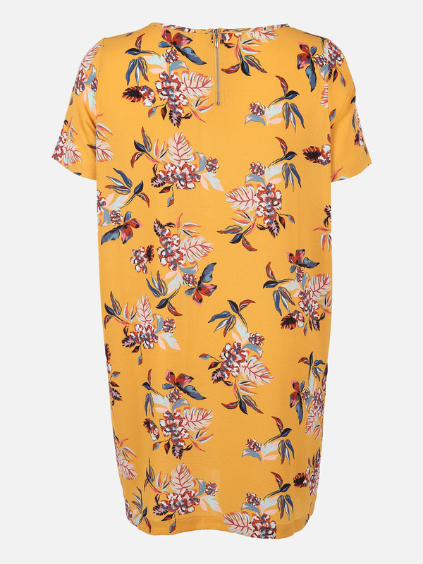 Bild 2 von Only Carmakoma CARLUXMAI SS ABK DRES Kleid
                 
                                                        Gelb