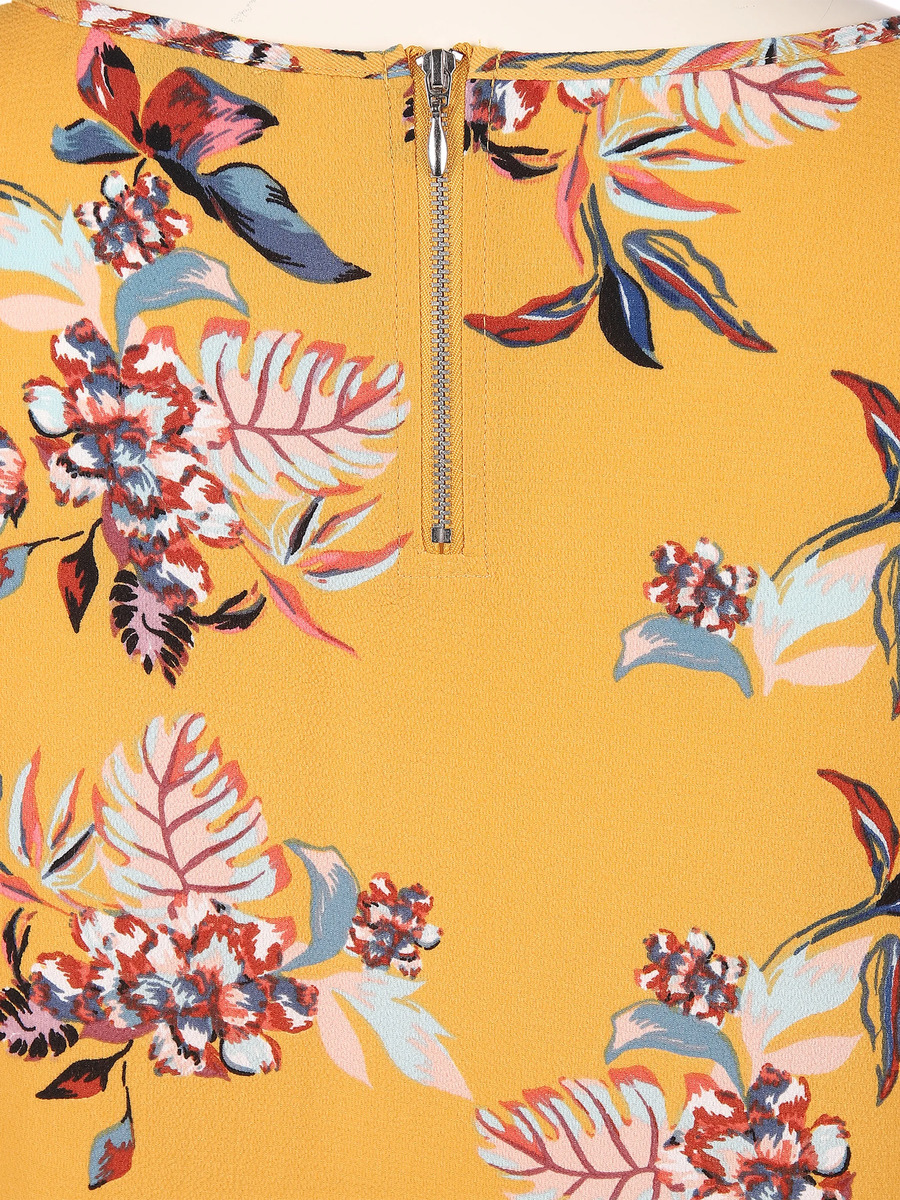 Bild 3 von Only Carmakoma CARLUXMAI SS ABK DRES Kleid
                 
                                                        Gelb