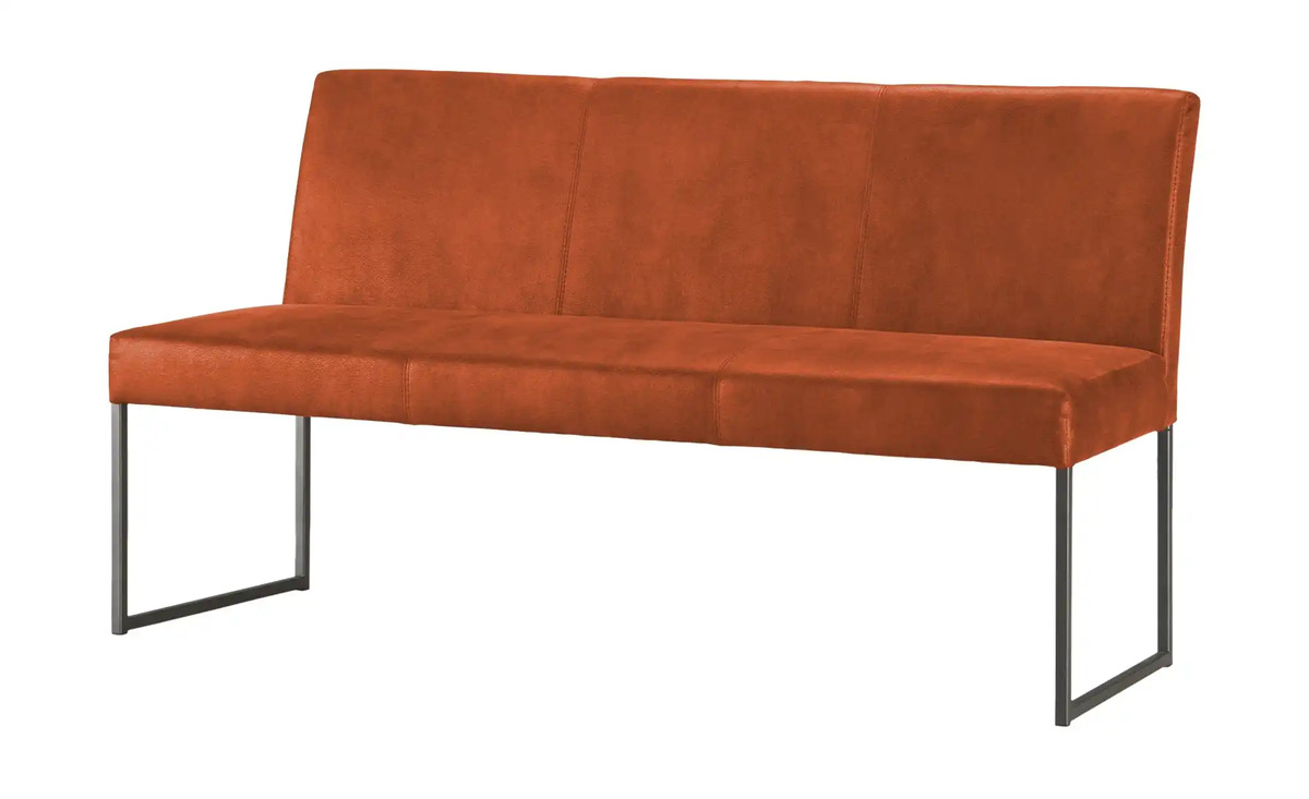 Bild 1 von Musterring Einzelbank  Nova orange Maße (cm): B: 140 H: 86 T: 62 Bänke