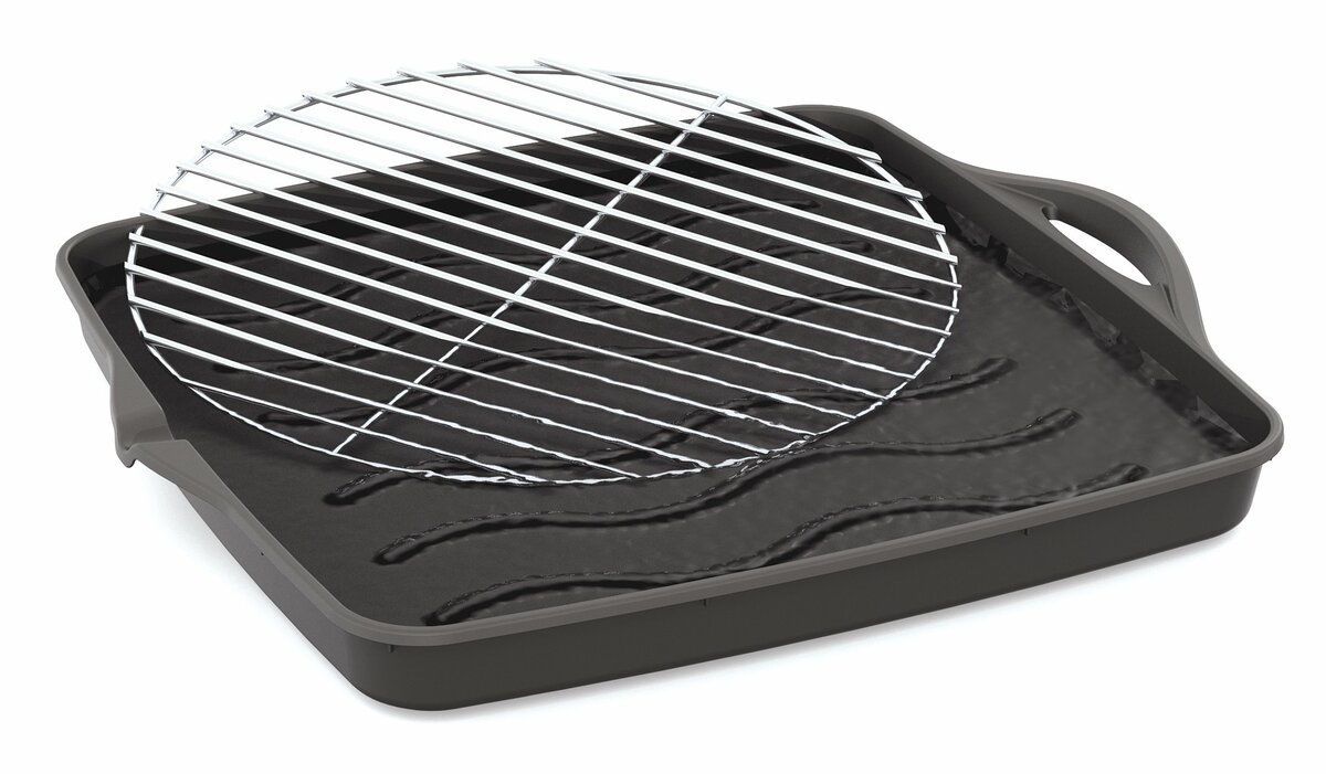 Bild 1 von Grillrost-Reinigerwanne  stabiler Kunststoff