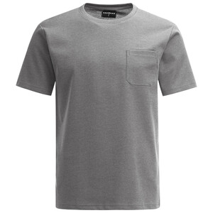 Herren T-Shirt in Piqué-Qualität DUNKELGRAU