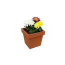 Bild 1 von Powertec Garden Pflanztopf „Vigo“ eckig - 7,5 L Terrakotta