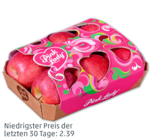 Rote Äpfel Pink Lady