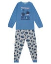 Bild 1 von Pyjama mit coolem Motiv, Kiki & Koko, 2-tlg. Set, verschiedene Designs, blau