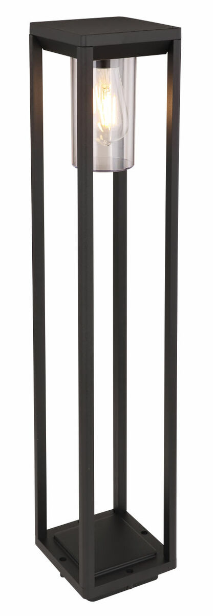 Bild 1 von Globo Lighting - CANDELA - Außenleuchte Aluminium Druckguss schwarz matt, 1x E27 LED