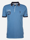 Bild 1 von Herren Poloshirt mit Print
                 
                                                        Blau