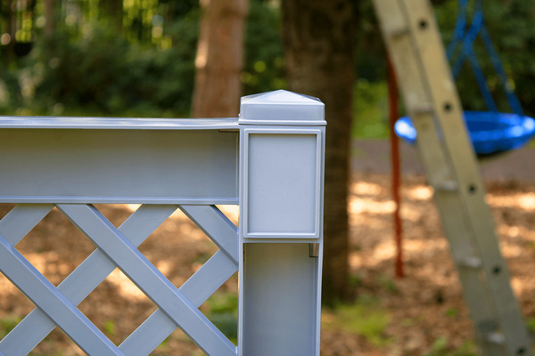 Bild 3 von KHW Pflanzkasten groß mit Spalier (2-teilig) 100 cm grau