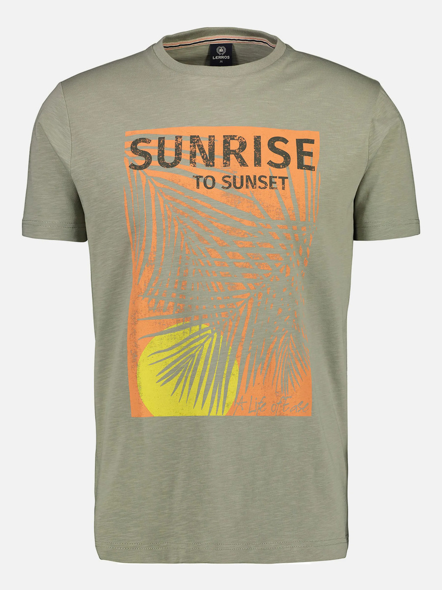 Bild 1 von Herren T-Shirt mit Sommerprint
                 
                                                        Braun