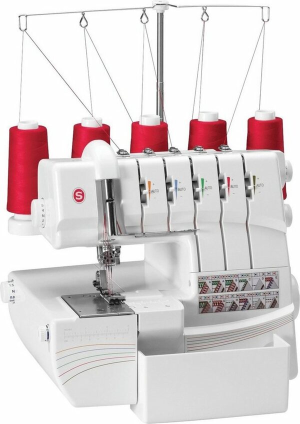 Bild 1 von Singer Overlock-Nähmaschine Professional 5 14T968DCD, 14 Programme, 14 Stiche