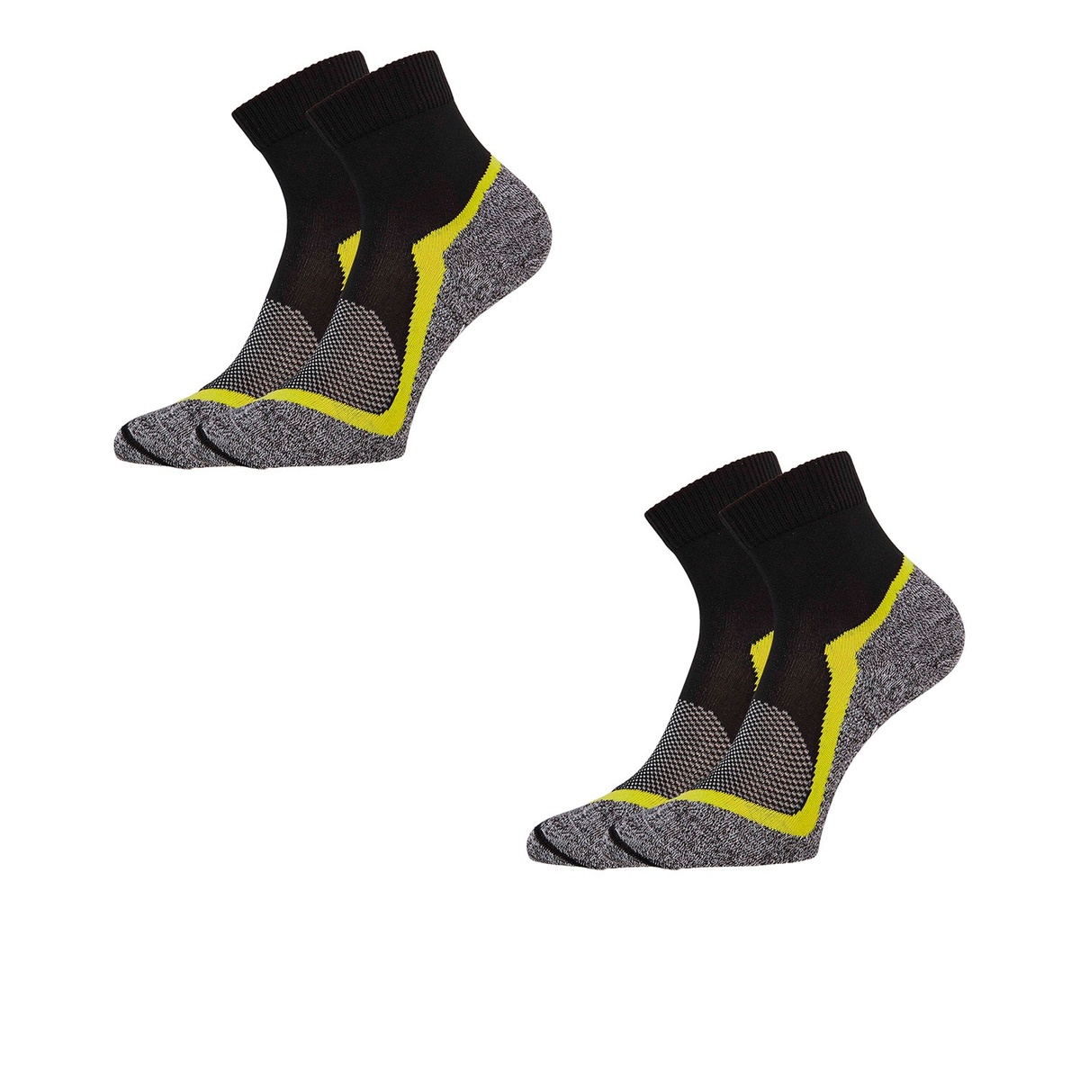 Bild 4 von CRANE Damen und Herren Radler-/Sportsocken, 2 Paar