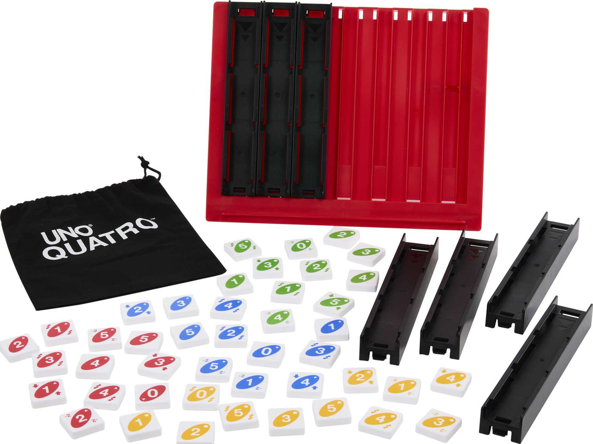 Bild 1 von Mattel UNO Quatro Kartenspiel