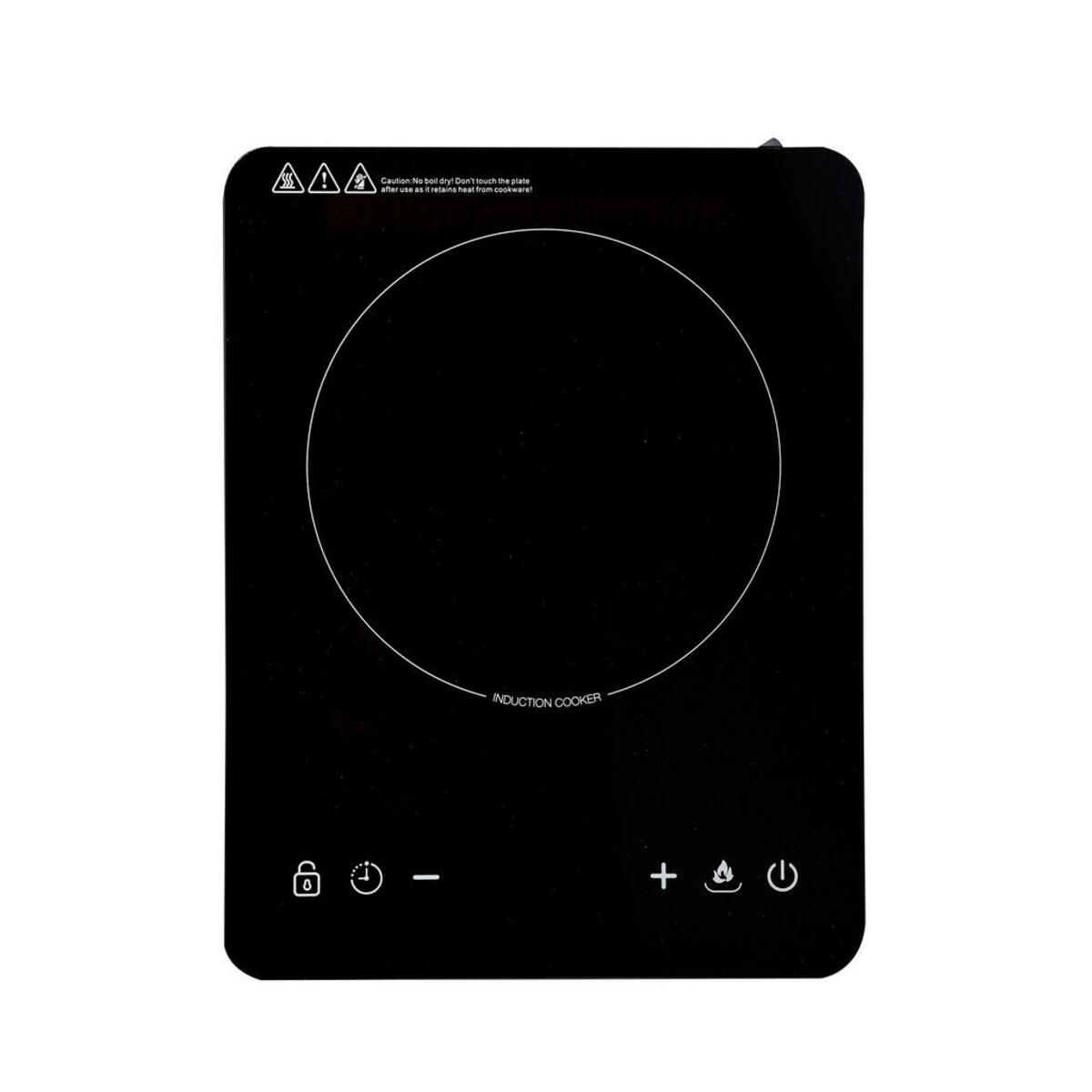 Bild 1 von MASTERPRO Induktionskochplatte BGMP-9135 schwarz Glas B/H/L: ca. 27x6x35 cm