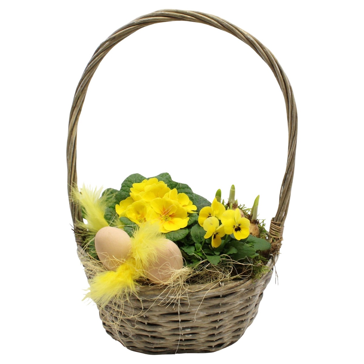 Bild 1 von GARDENLINE Henkelkorb, Holz­kiste oder Natur­korb