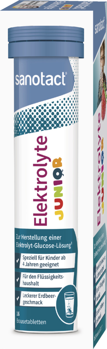 Bild 2 von sanotact® Elektrolyte Junior Brausetabletten