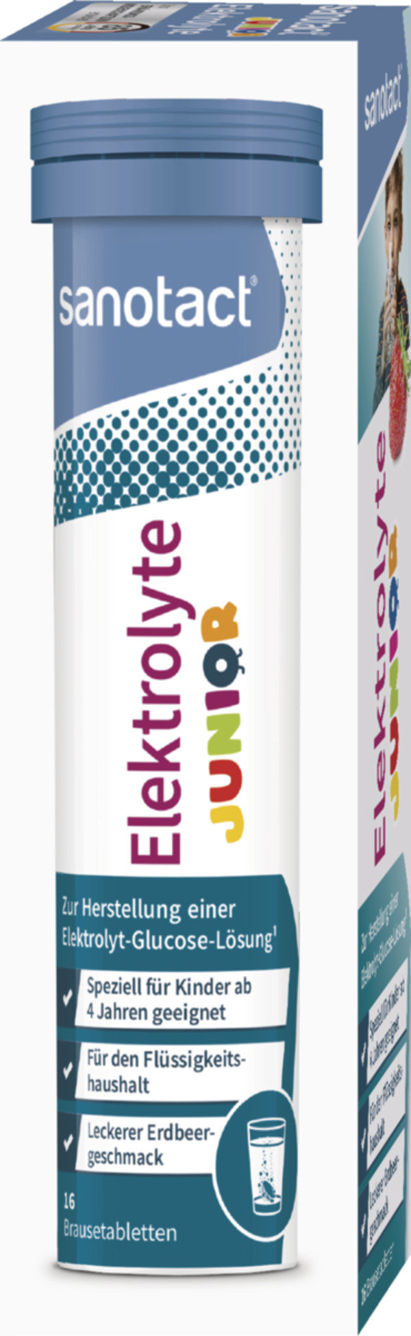Bild 2 von sanotact® Elektrolyte Junior Brausetabletten