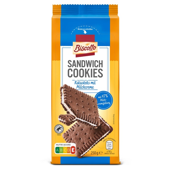 Bild 1 von BISCOTTO Sandwich-Cookies 250 g