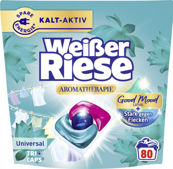 Bild 1 von Weißer Riese Trio-Caps Universal Lotus Aromatherapie Good Mood 80WL