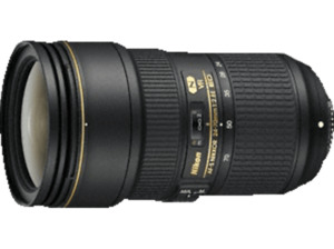 NIKON AF-S NIKKOR 24-70 mm 1:2.8E ED VR Telezoom Objektiv für Nikon, 24 mm - 70 mm, f/2.8
