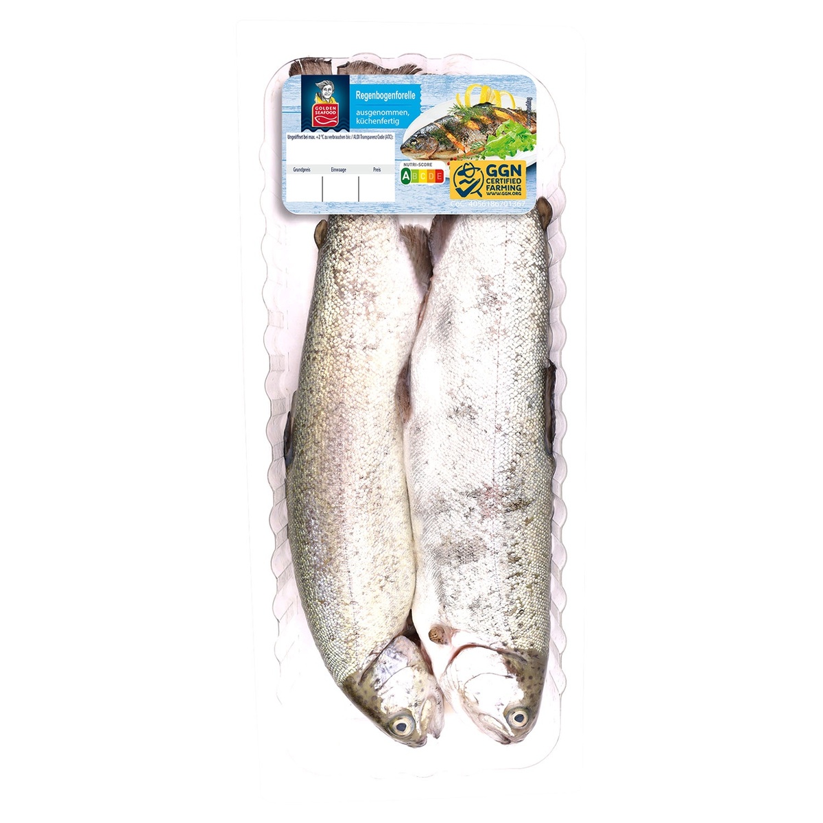 Bild 1 von GOLDEN SEAFOOD Forellen, ganz 499 g