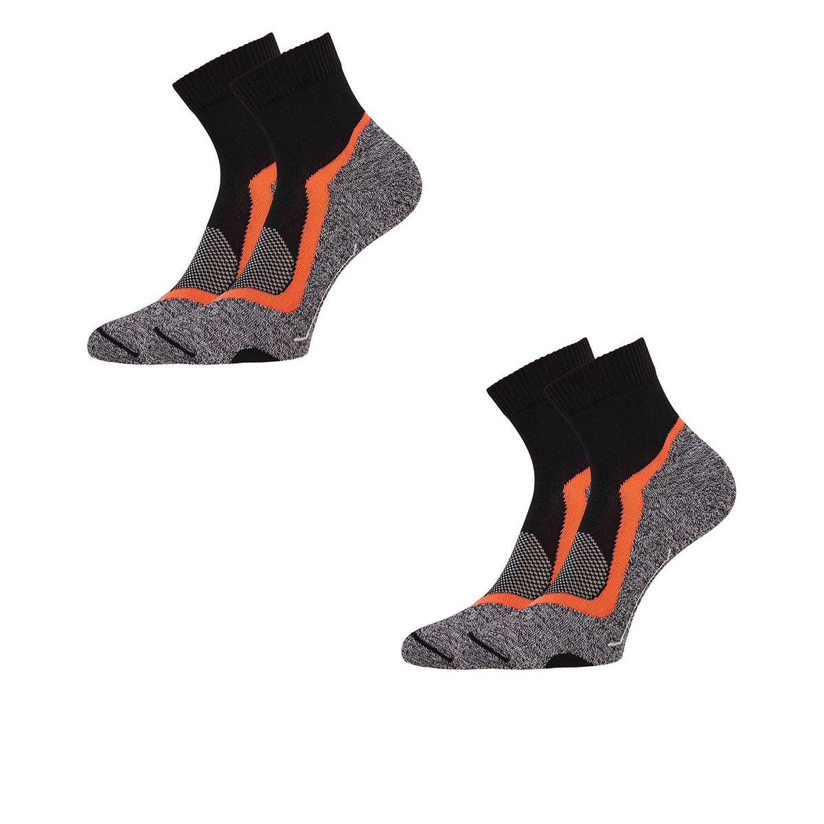 Bild 3 von CRANE Damen und Herren Radler-/Sportsocken, 2 Paar