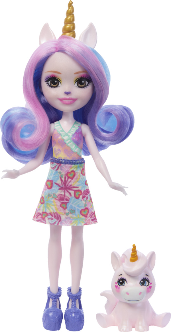 Mattel Enchantimals Sunshine Beach Ulia Unicorn & Pacifica im Angebot ...