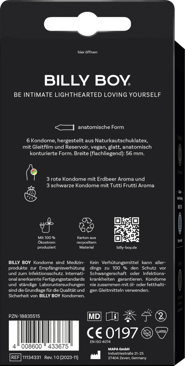 Bild 4 von BILLY BOY Kondome Aroma Mix