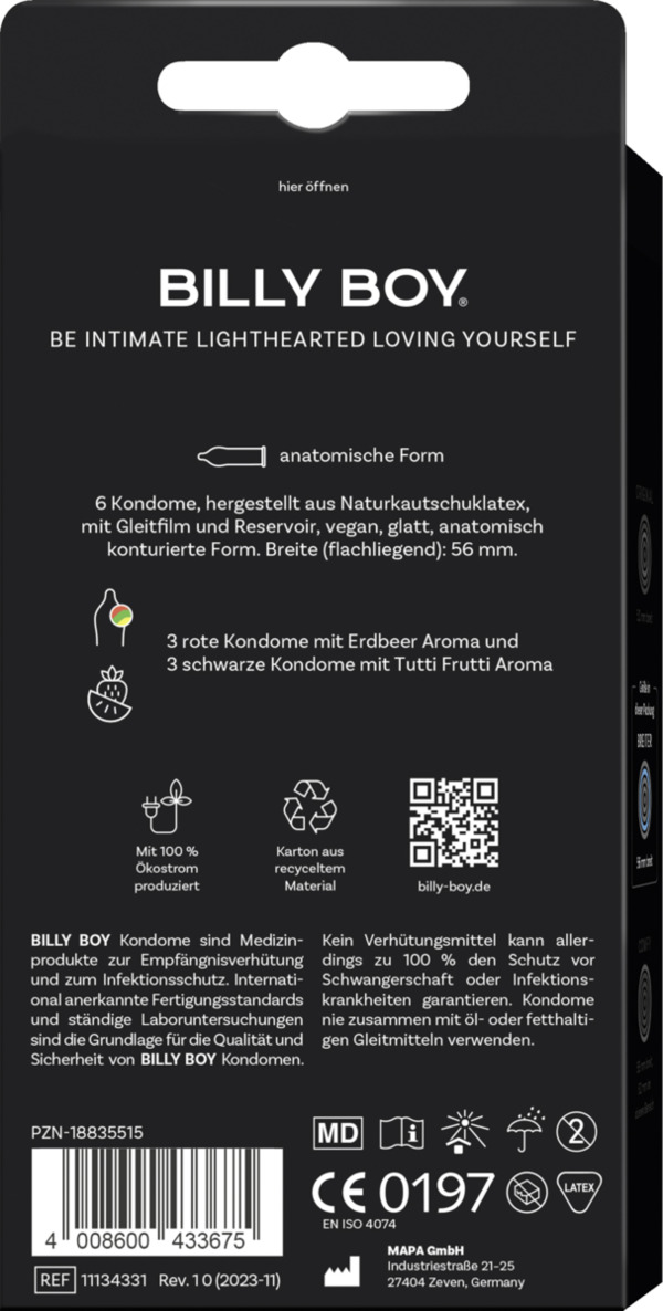 Bild 4 von BILLY BOY Kondome Aroma Mix
