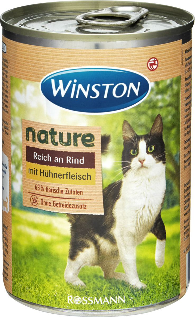 Bild 1 von Winston Nature mit viel frischem Rind & Huhn 2.23 EUR/1 kg