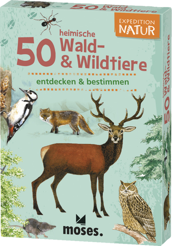 Bild 1 von moses. Expedition Natur - 50 heimische Wald- & Wildtiere