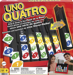 Mattel UNO Quatro Kartenspiel