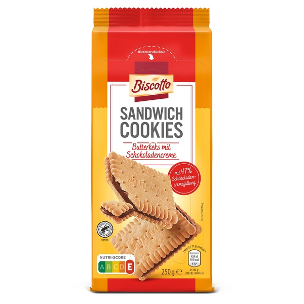Bild 2 von BISCOTTO Sandwich-Cookies 250 g
