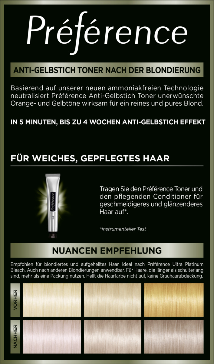 Bild 1 von L’Oréal Paris Préférence Le Blonding Toner 02 Pearly Boost