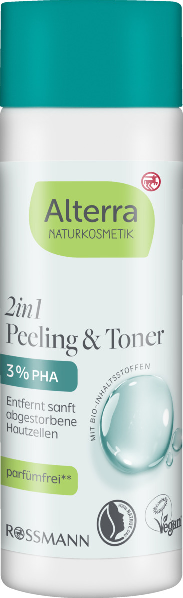 Bild 1 von Alterra NATURKOSMETIK 2in1 Peeling & Toner mit PHA