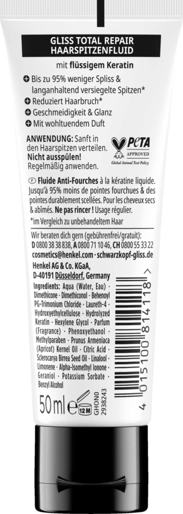 Bild 2 von Gliss Haarspitzenfluid Oil Nutritive