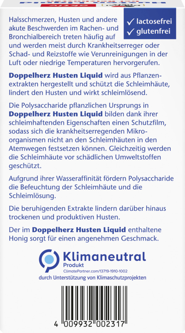 Bild 4 von Doppelherz Husten Liquid bei Reizhusten Portionssticks