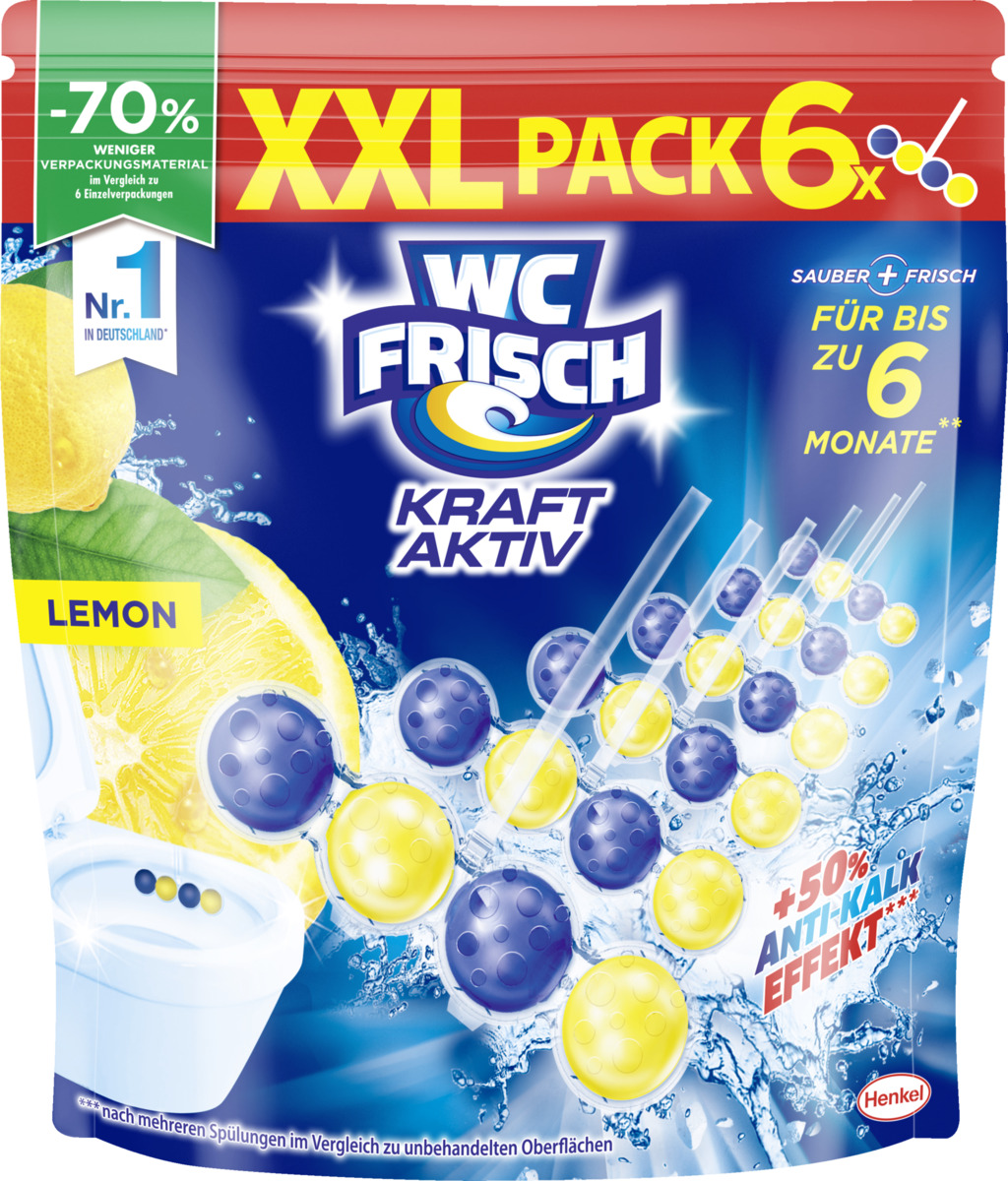 Bild 1 von WC FRISCH Kraft Aktiv Duftspüler Lemon