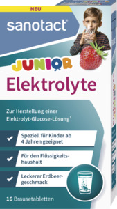 sanotact® Elektrolyte Junior Brausetabletten